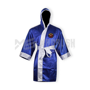 High Quality Customize design Boxing Robe With Hood For Boxing Match Cheap Price Boxing Robe Gown With Custom Color