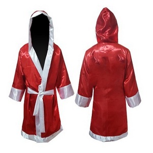 Boxing Robe With Hood For Boxing Match Cheap Price Boxing Robe Gown With Custom Color Logo