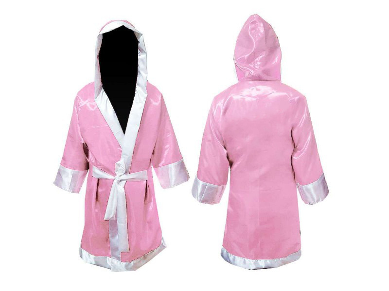 Best Quality Customized Design Boxing Robe With Hood For Boxing Match Cheap Price Boxing Robe Gown With Custom Color