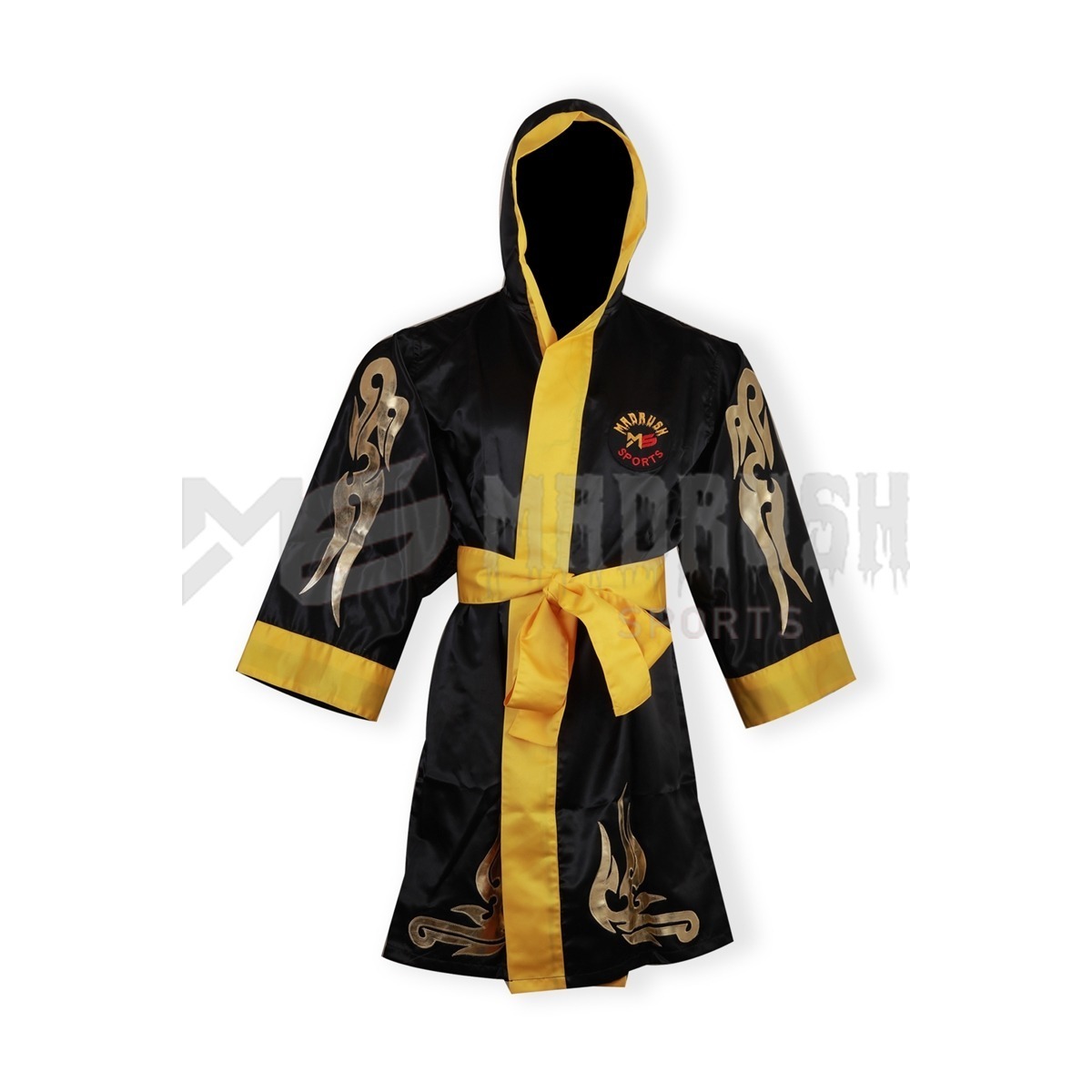 High Quality Customize design Boxing Robe With Hood For Boxing Match Cheap Price Boxing Robe Gown