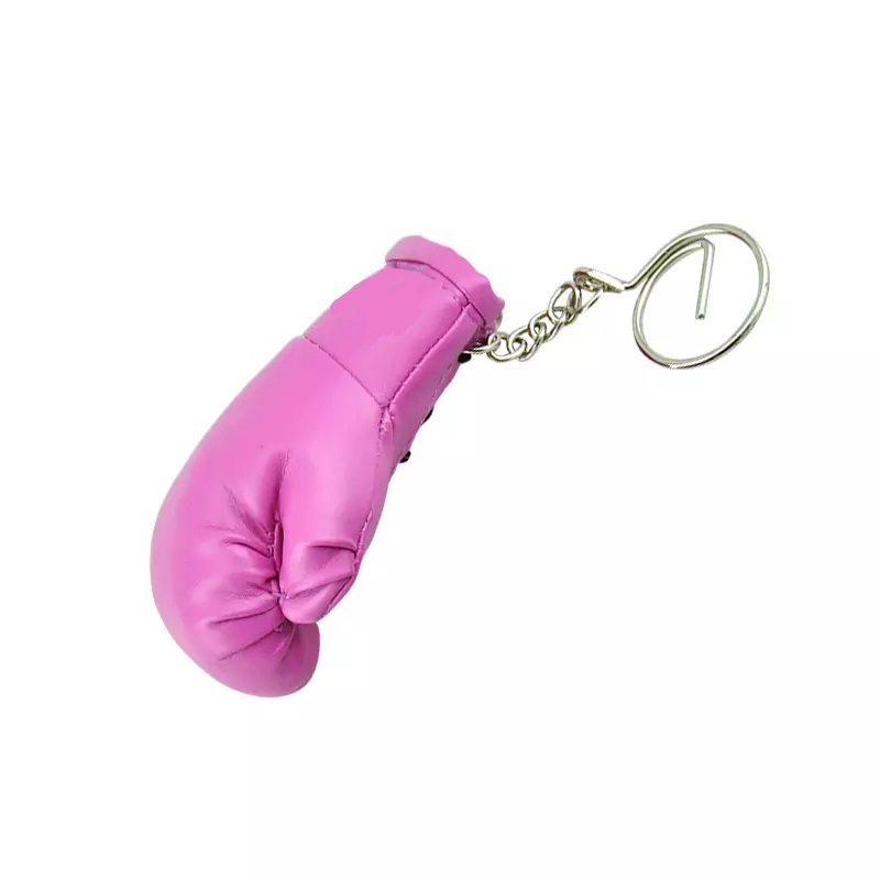 Best Quality Cheap Price Custom Mini Boxing Gloves Design Keyring keychain Custom Mini Boxing Glove Keychain