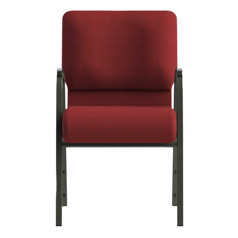 Wholesale Cheap Used High Back  Auditorium Chairs For Church For Sale Red Church Pew Chairs With Arms For Pastor