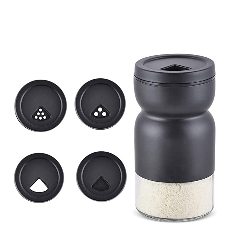 Best Price Stainless Steel Salt and Pepper Shakers Hot Mechanism Bottle Pepper Glass Salt Shakers Bulk Jar Spice