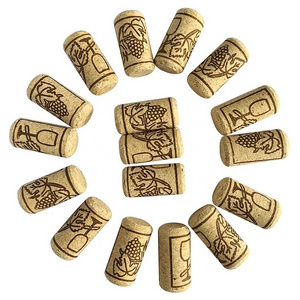 Custom Natural Wine Corks Straight Corks Wine Stopper Decorative Crafts Corks for Bottled Wine Wholesale