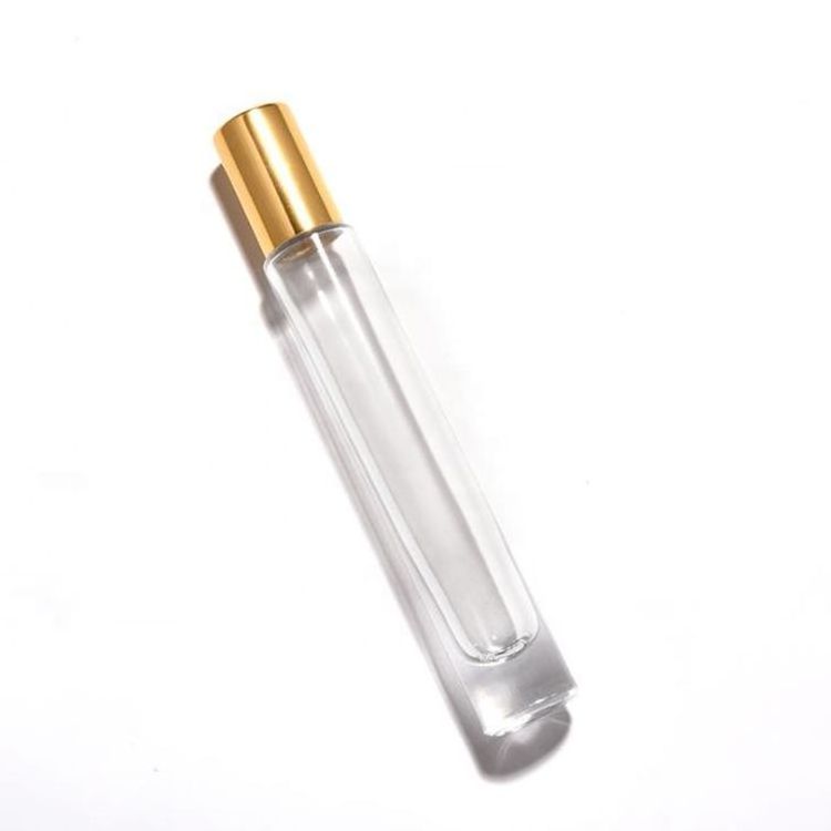 Wholesale Square Round Thick Bottom Perfume Glass Bottle Roller 10ml Roll on Bottle for Essential Oil