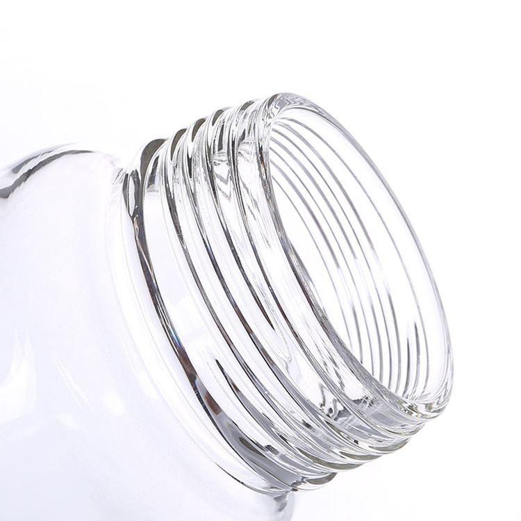 High Quality Glass Media Storage Reagent Bottle Lab Borosilicate 3.3 Glass Wide Mouth Media Bottle with GL80 Screw Cap