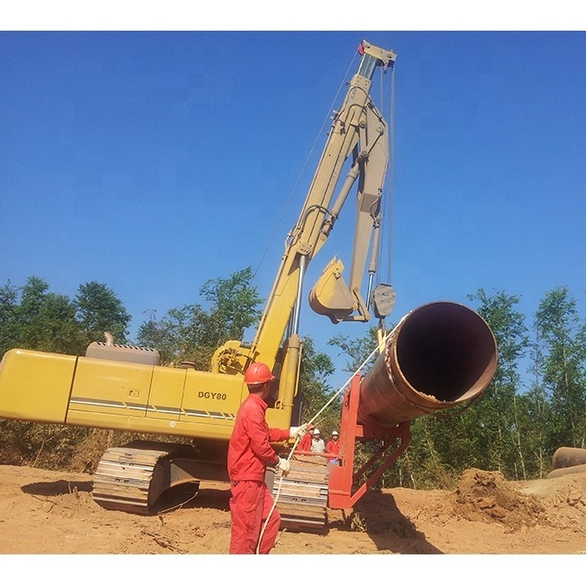 Shantui famous brand 70 ton capacity SP70Y side boom lifting used pipelayer for sale