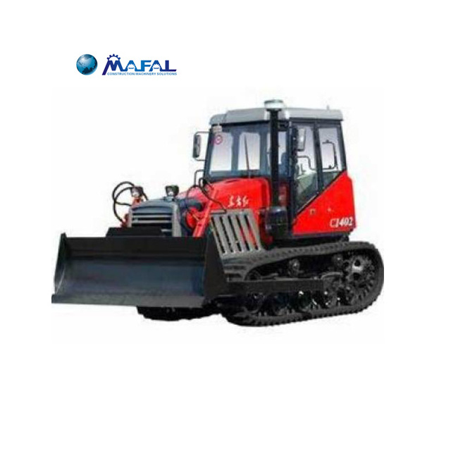 Cheap 120hp compact  rubber track crawler Farming Tractors with Wheel Gear PTO