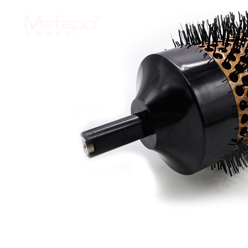 Wholesale Costom Bristle Logo Boar Bristle Removal Ceramic Bamboo Hair Detangling Brush Salon Lace