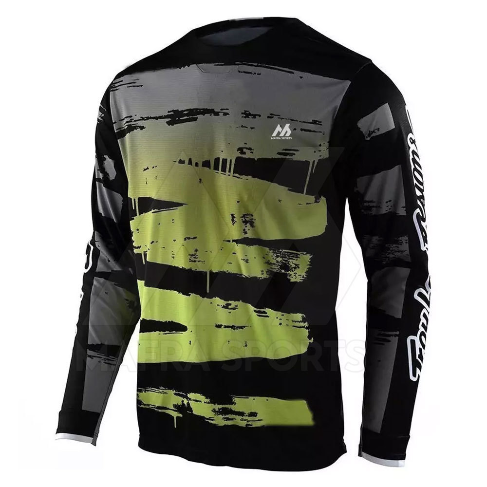 Customized Latest Racing Polyester Made Motocross Racing Jersey Suit Premium Quality Motocross Jersey For Men