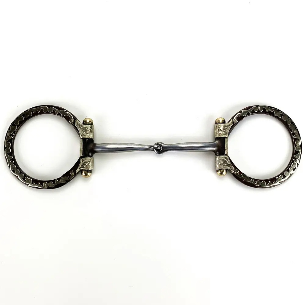 2024 New Design Horse Bits Snaffle Equestrian Equine Products Horse Mouth Bits Racing Riding Equipment for Horsing