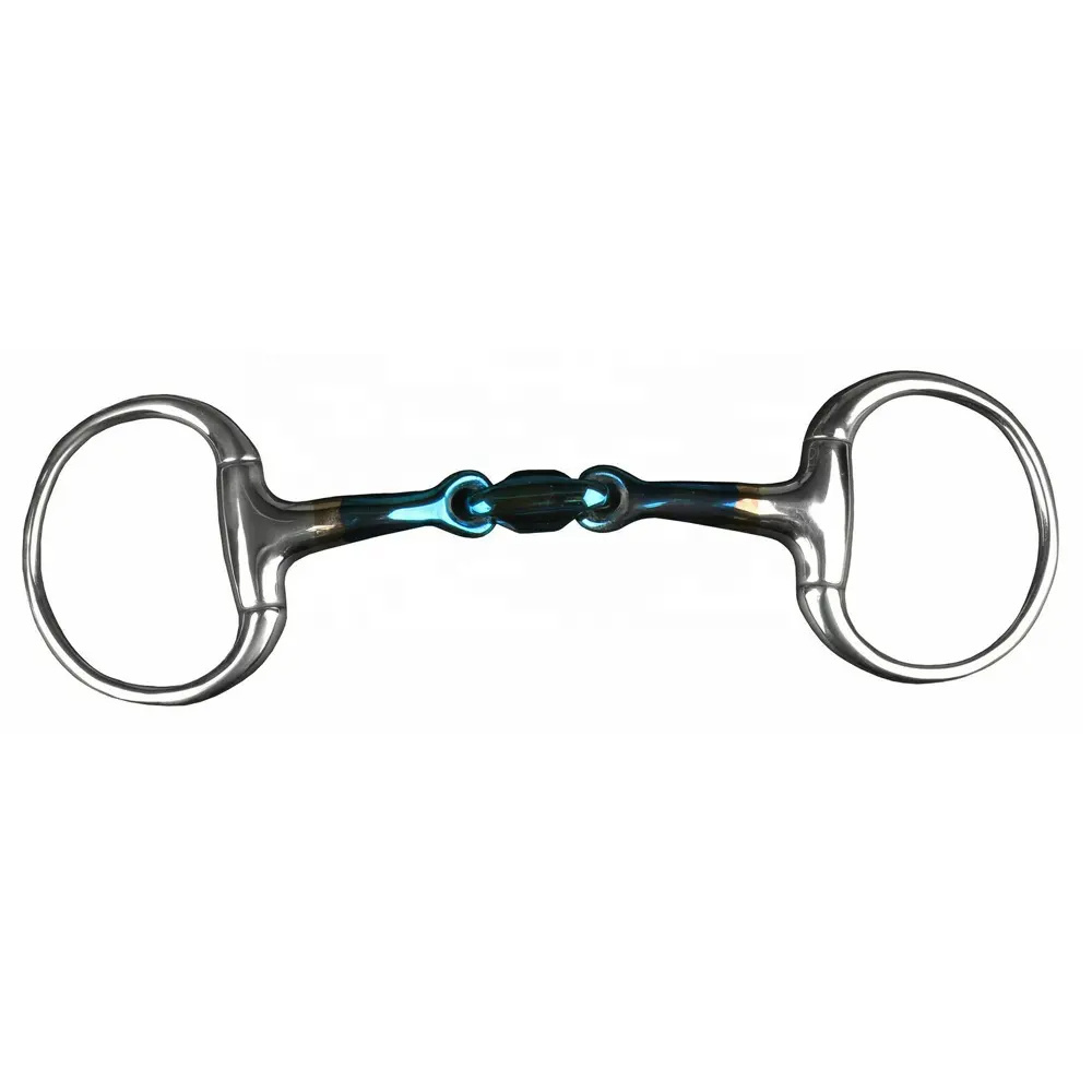 2024 New Design Horse Bits Snaffle Equestrian Equine Products Horse Mouth Bits Racing Riding Equipment for Horsing