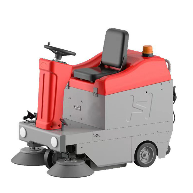 PB105 Battery Road Sweeper High Pressure Water Gun And Sprayer All In One Floor Sweepers