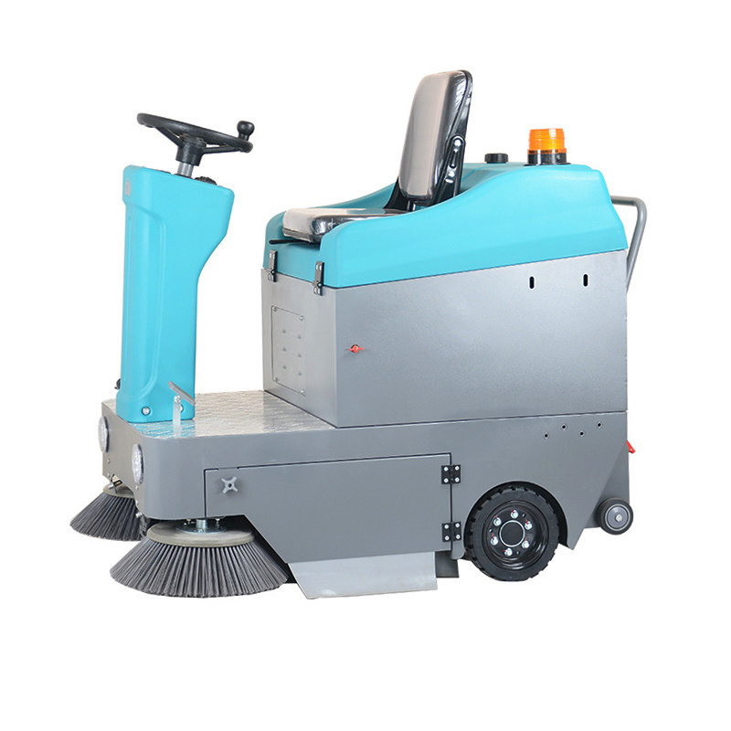 PB105 Battery Road Sweeper High Pressure Water Gun And Sprayer All In One Floor Sweepers