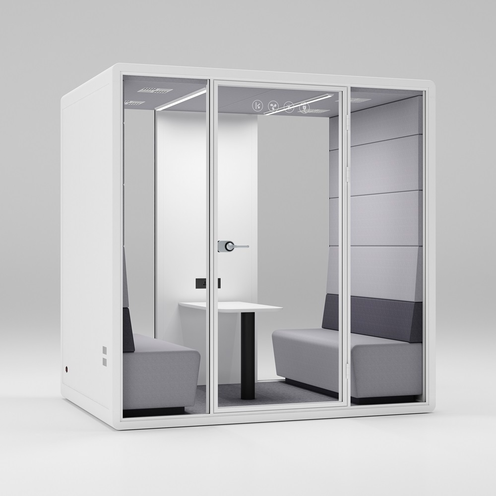 Soundproof Indoor Mobile Work Space Office Pod Meeting Work Pods Phone Study Cabin Booth For Sale