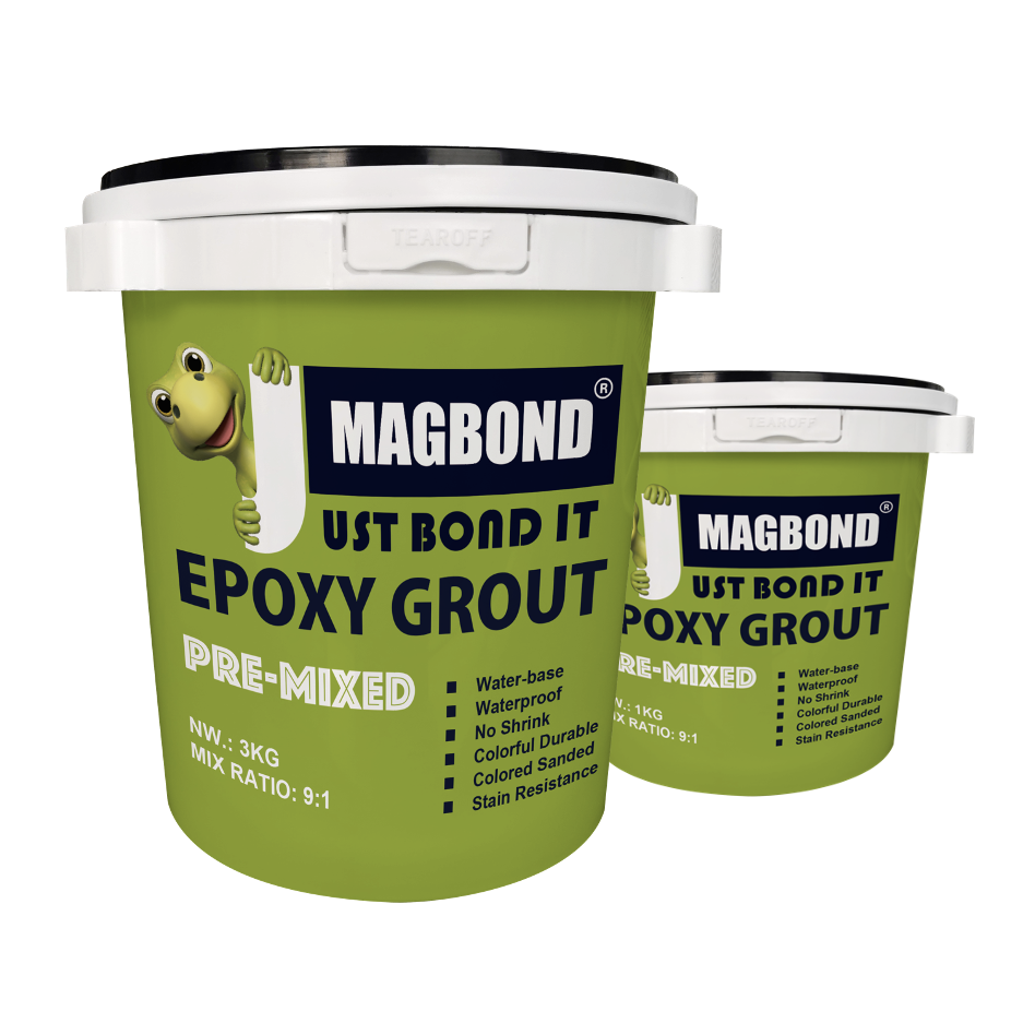 Eco-freiendly, easy to operate, MG-10 Water-base Epoxy Tile Grout Mortar, good-bonding