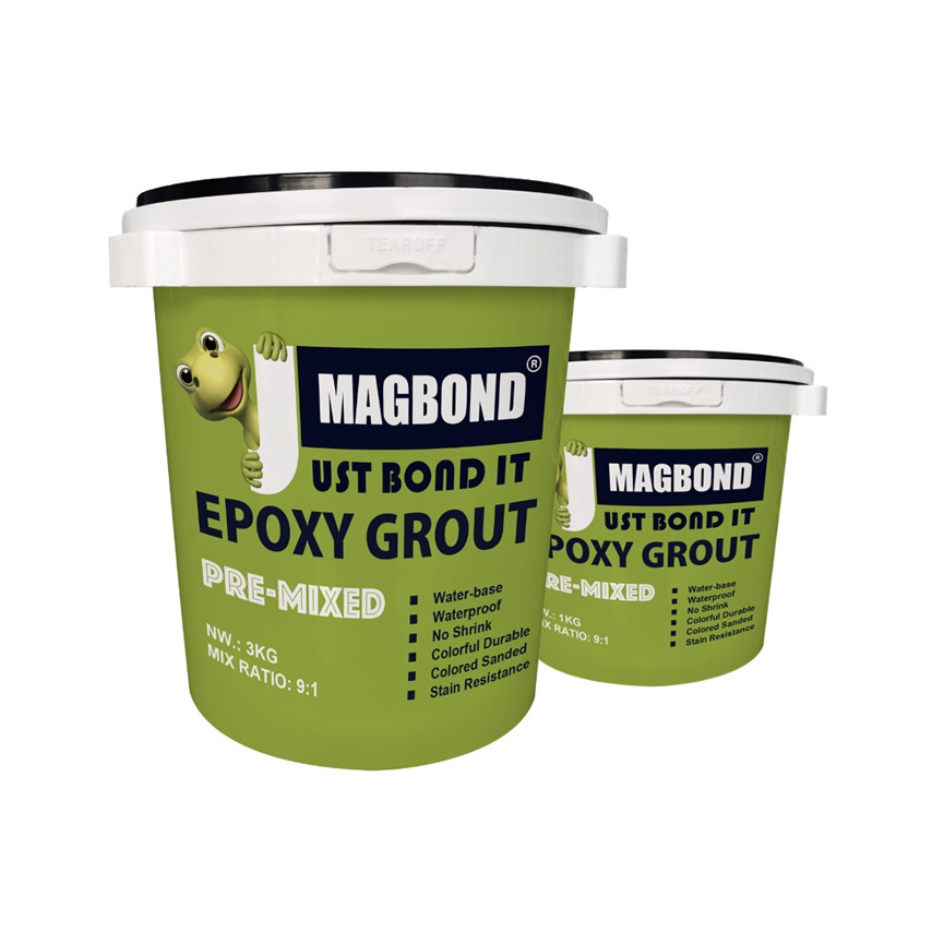 MG-10 Water-base mortar for tile grouting Epoxy Tile Grout EPOXPRO Tube Epoxy Tile Mortar, good-bonding