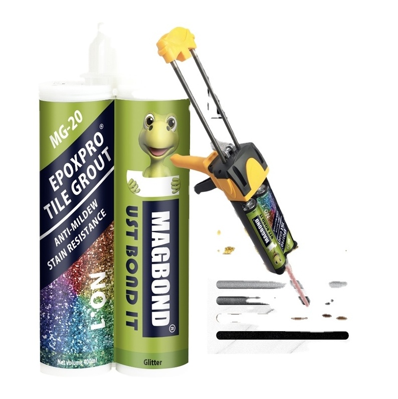 Tile Grouting Tools Kit, consisting of Caulking Gun, wax, sponge