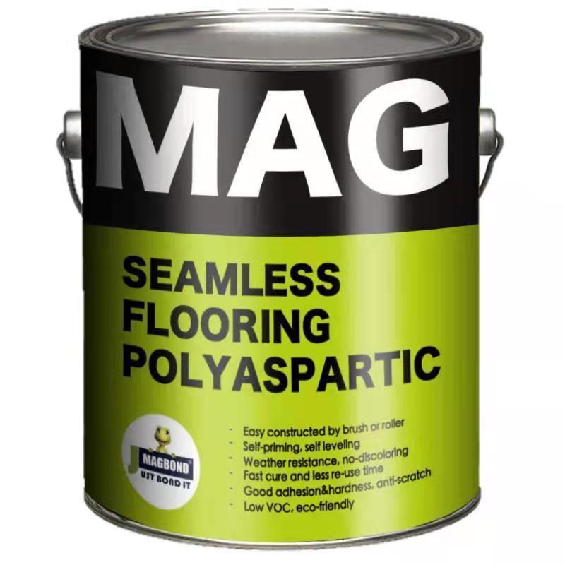 Polyaspartic Glass Flake Coating Anti Corrosion Spray Coating Vinyl Resin Floor Coating ASP100