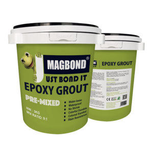 EPOXPRO MG-10 Water-base Epoxy Tile Mortar 3KG Tub  Epoxy Tile Grout Factory Offer