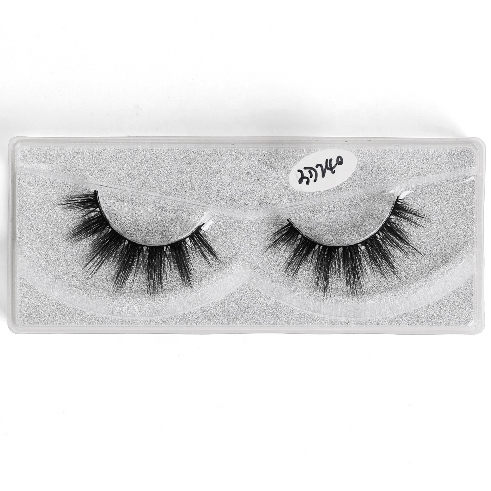 MAGEFY private label single pair of false eye lashes thick strip eyelashes wholesale 3d full lash strips