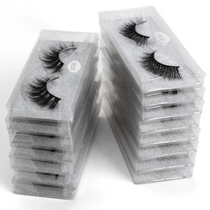 MAGEFY private label single pair of false eye lashes thick strip eyelashes wholesale 3d full lash strips