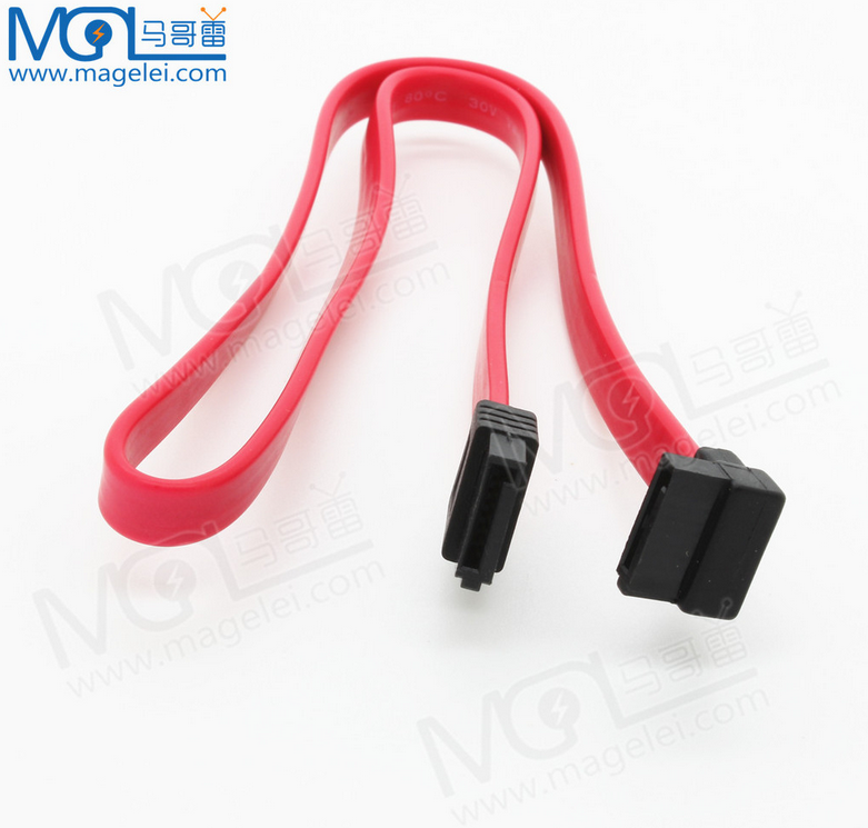 50cm Flat Serial Hard disk data cable SATA 7pin Data Cable