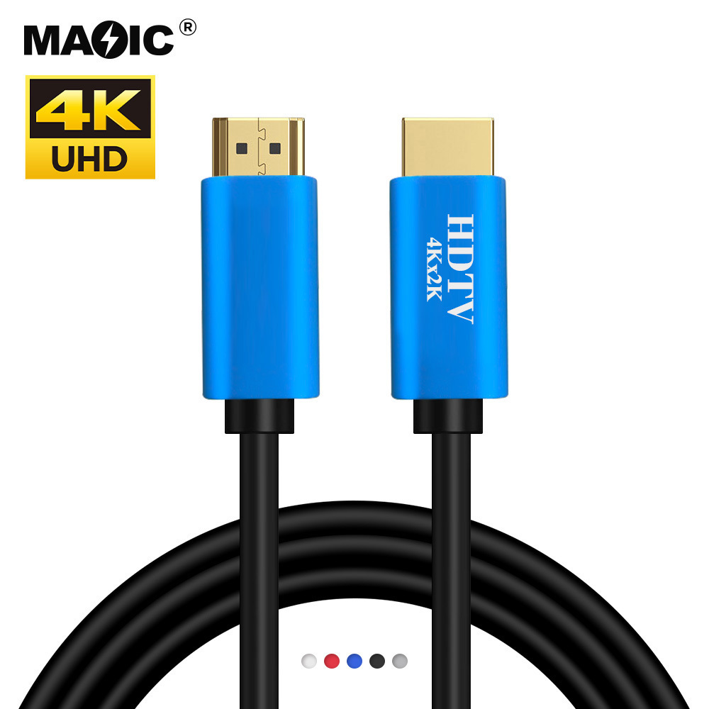 Custom Length Design 4K 2K 18Gbps Ultra High Speed Gold Plated HDMI Cable for UHD TV Monitor Laptop and Xbox