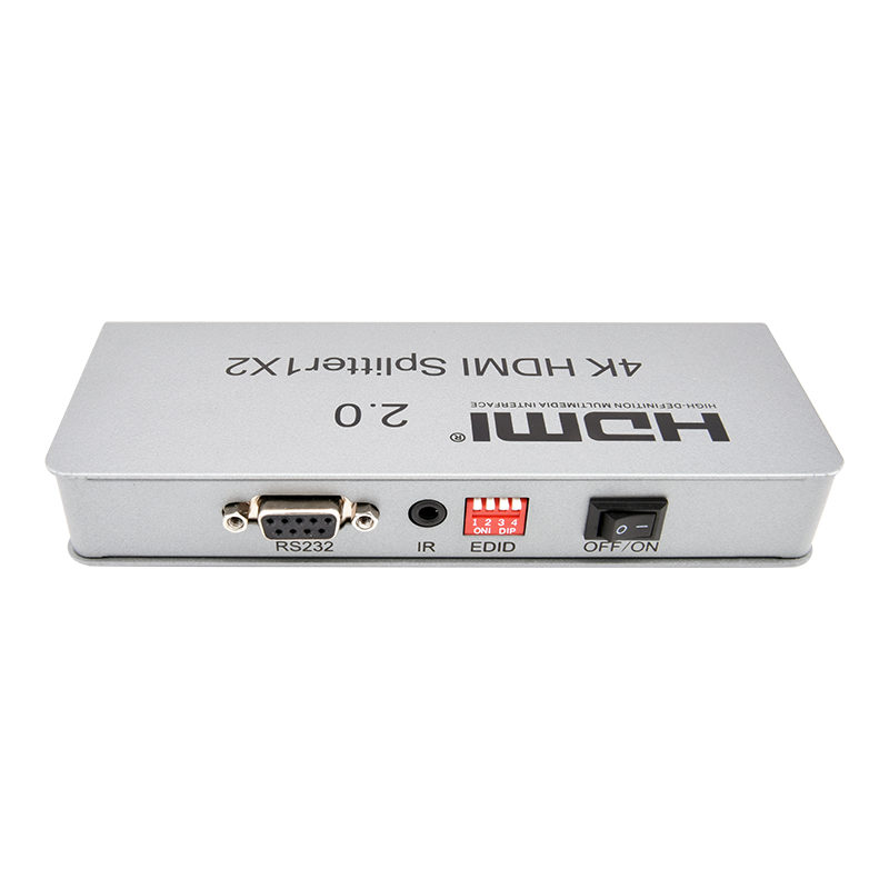 1x2 HDMI 2.0 splitter 1 in 2 out  HDCP splitter support 4K*2K 60Hz Version 2.0