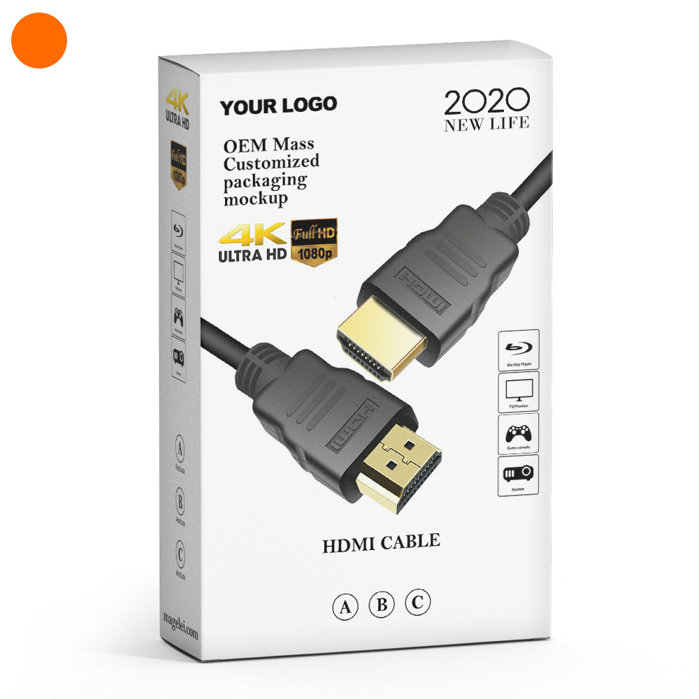 Wholesale Male to Male Gold Plated High Speed HDMI Cable OEM Support 3D 4K and 2160P 1080P 1M 1.5M 2M 3M 5M 10M 15M 20M