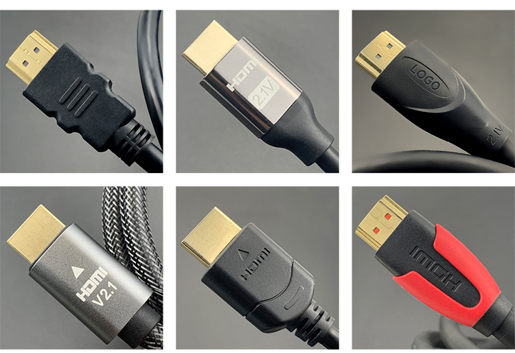 Wholesale Male to Male Gold Plated High Speed HDMI Cable OEM Support 3D 4K and 2160P 1080P 1M 1.5M 2M 3M 5M 10M 15M 20M