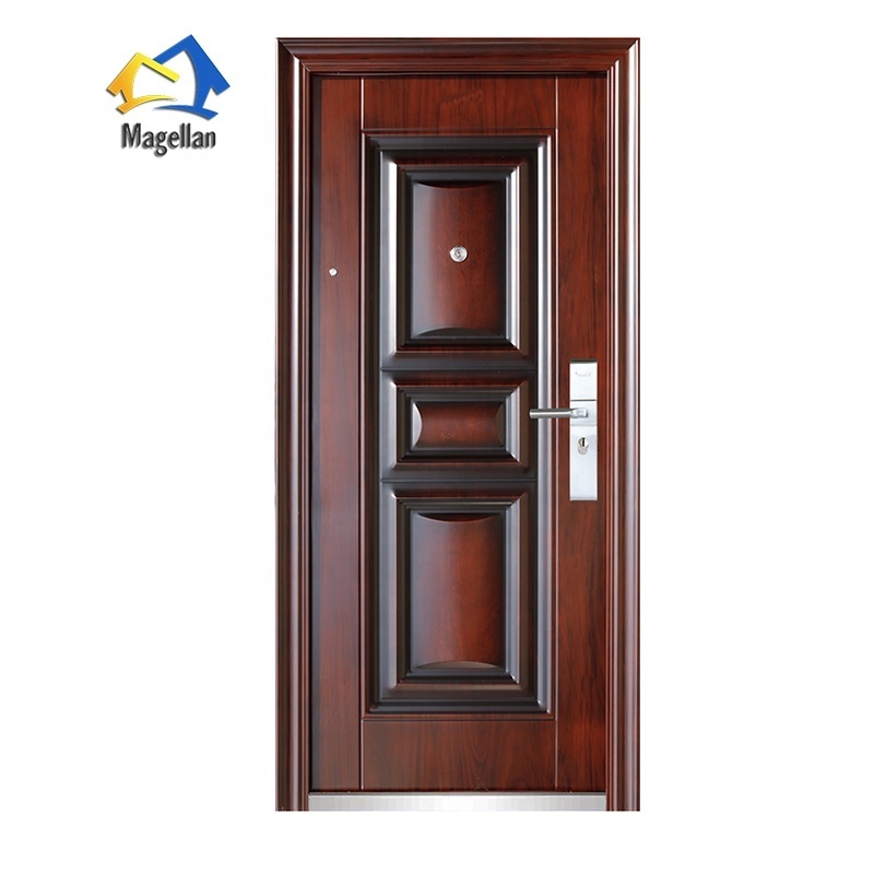 Arch Steel Doors Wrought iron Villa Gate Designs Safty Door Outdoor Door