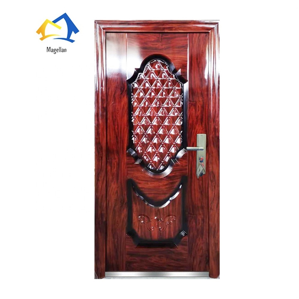 Arch Steel Doors Wrought iron Villa Gate Designs Safty Door Outdoor Door