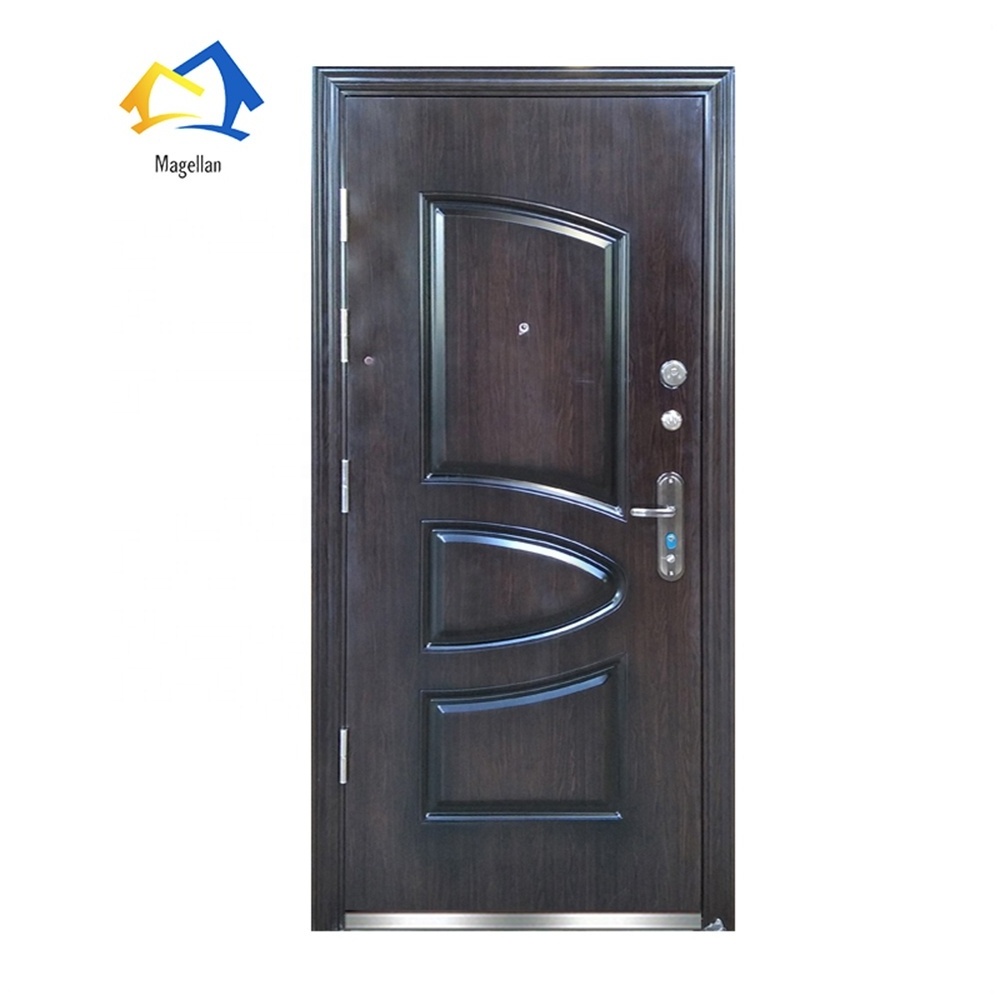 Arch Steel Doors Wrought iron Villa Gate Designs Safty Door Outdoor Door