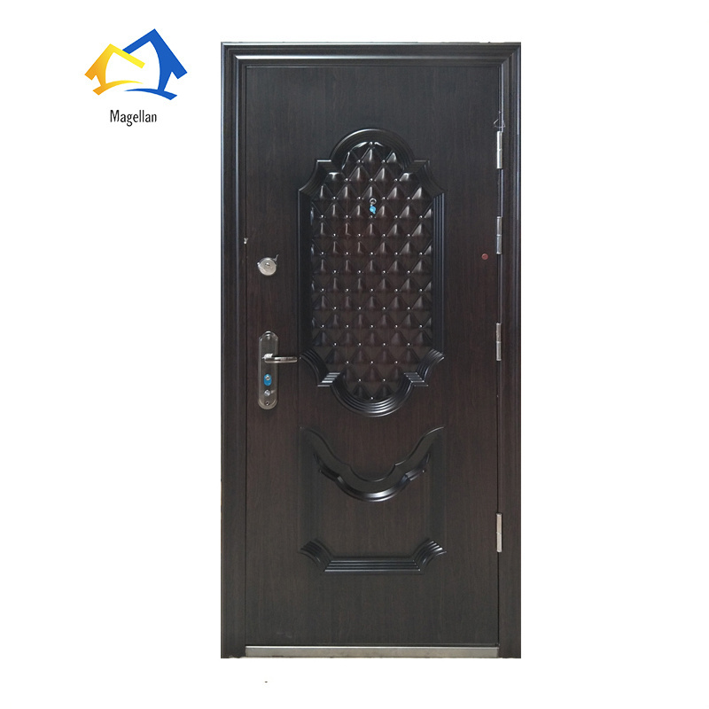 Single Leaf Metal Exterior Security And Cheap Bedroom Door