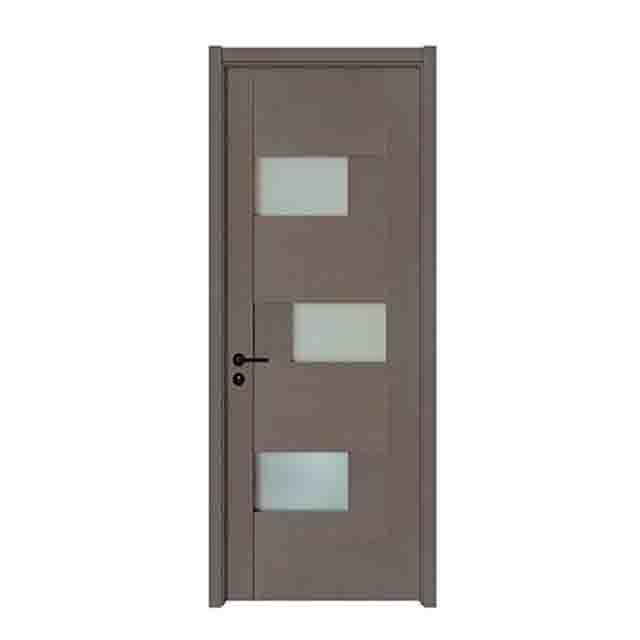 New Design Solid PVC Wooden Door Fancy Door PVC Interior Wooden Door