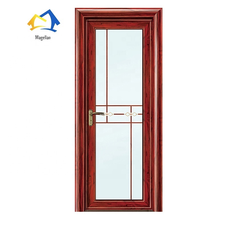 High Quality Factory Metal Aluminum Bathroom Door Sliding Toilet Doors For Sale