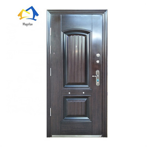 Wholesale Security Exterior Iron Entry Swing Professional Modern Wrought used Commercial Steel Doors