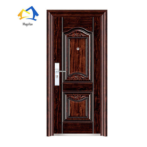 Customized size security steel door nigeria steel house door interior soundproof door