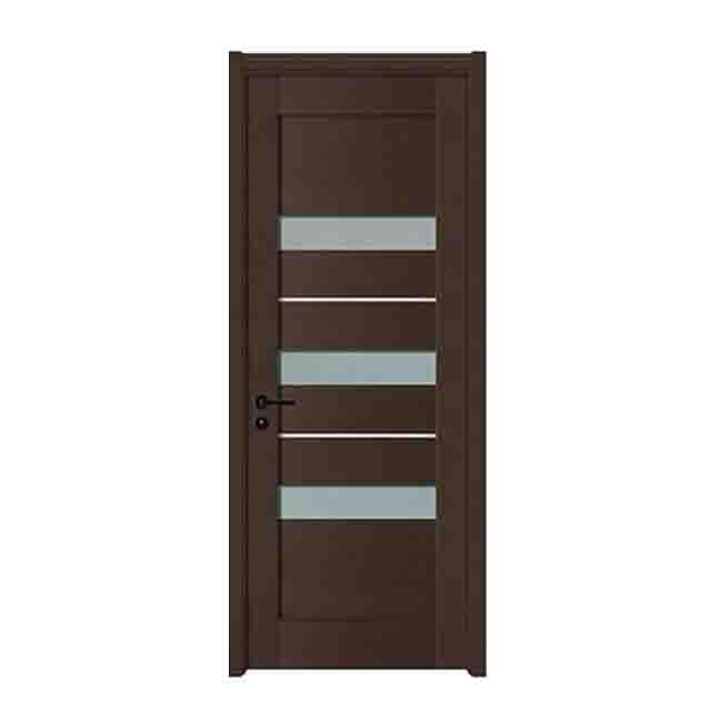 New Design Solid PVC Wooden Door Fancy Door PVC Interior Wooden Door