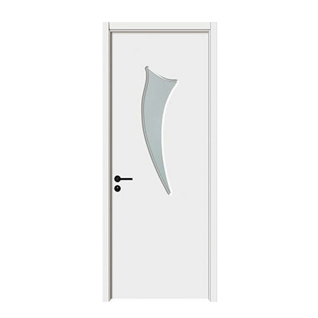 New Design Solid PVC Wooden Door Fancy Door PVC Interior Wooden Door