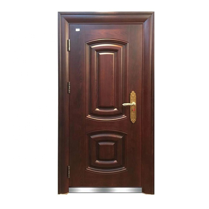 Single Leaf Metal Exterior Security And Cheap Bedroom Door