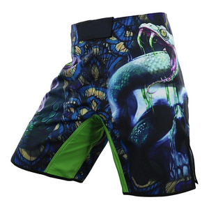 Premium Quality Fighting Custom Make Your Own Design MMA Shorts / Hot Sale Customized Printed Boxing Shorts For Men's