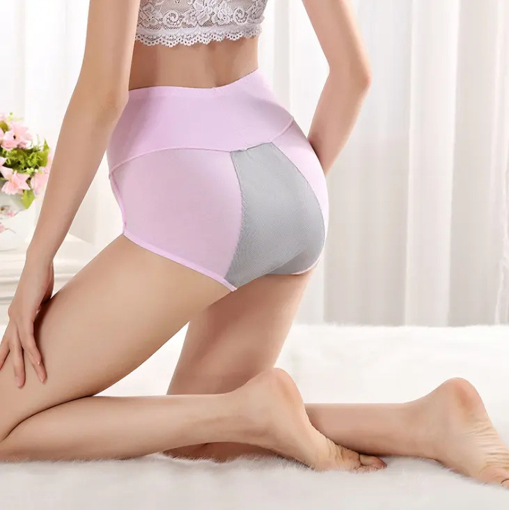 2024 Wholesale Middle Waist Woman Seamless High Cut womens underwear lady panties Pure Cotton Under Wear Lady's Panties