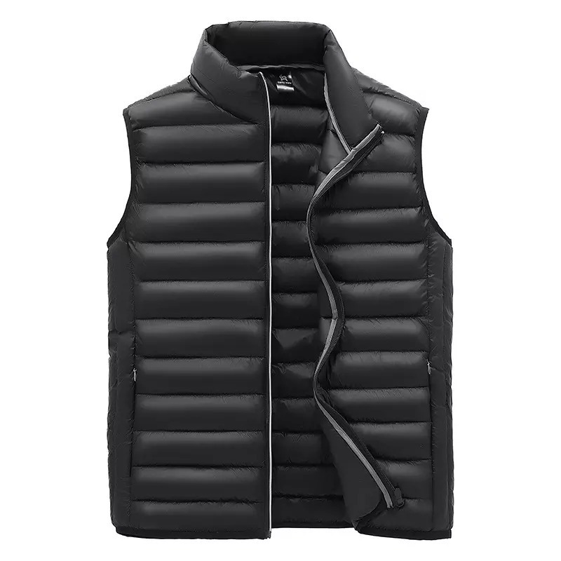 OEM Custom Design Men Latest Fashion Sleeveless Winter Mens Padded Utility Puffer Vest New High Quality