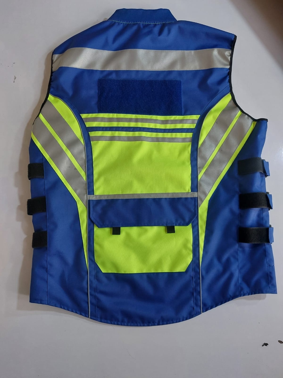 Hi Vis Orange Mesh Construction Safety Vests Reflective Security Vest Multi Pockets Work Wear New High Quality