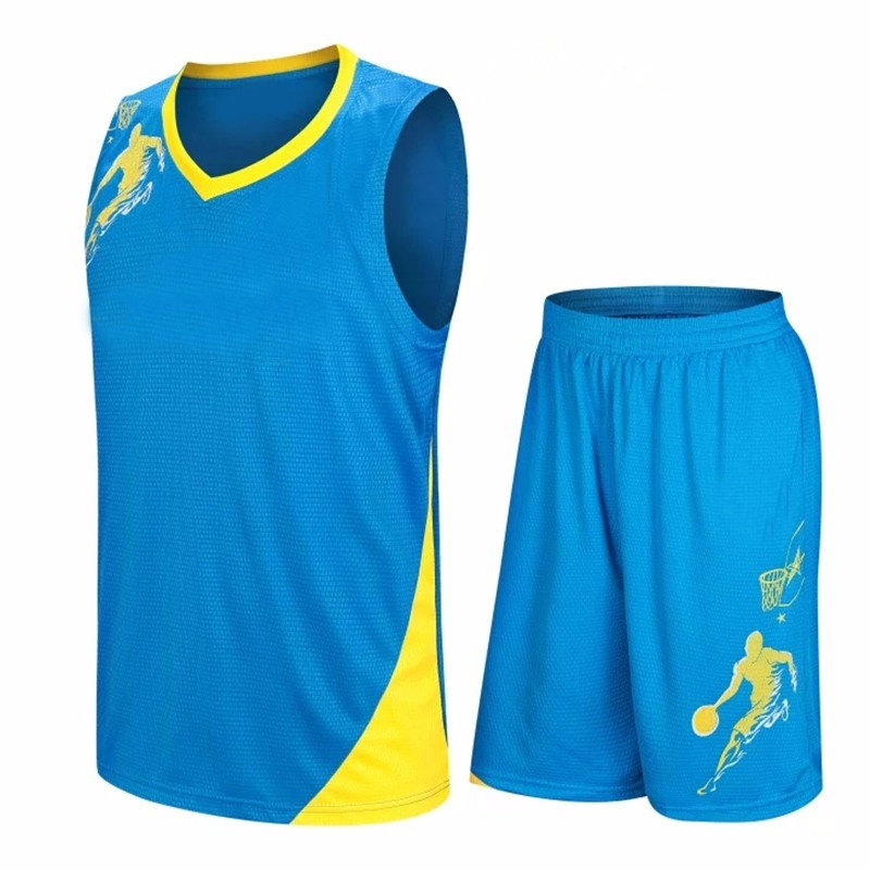 Basketball Uniforms Best Made in Mesh Youth Sublimated Reversible Basketball Uniform Men's Custom Sports Basketball Uniforms