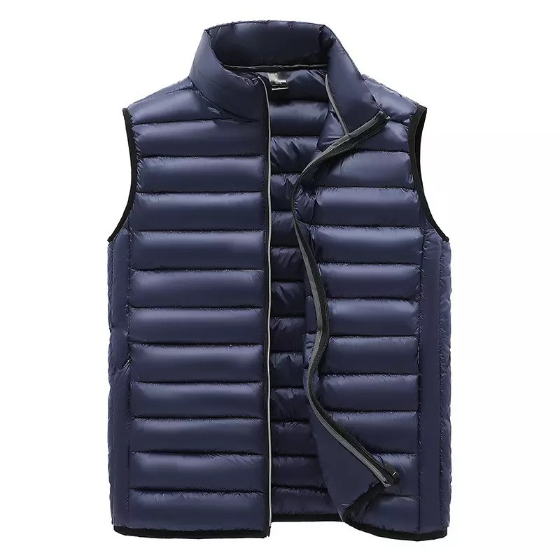 OEM Custom Design Men Latest Fashion Sleeveless Winter Mens Padded Utility Puffer Vest New High Quality