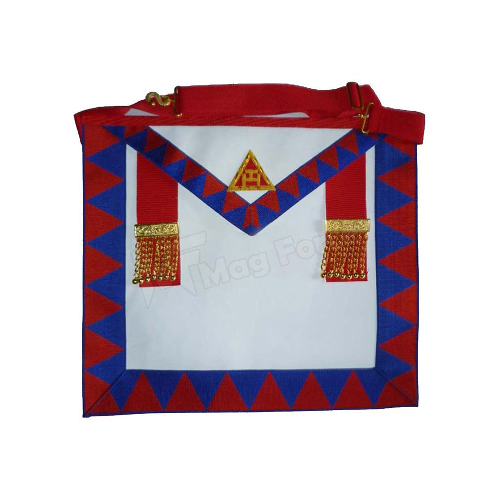 Customized Wholesale Price Masonic Regalia Apron Hand Embroidered Top Quality Apron