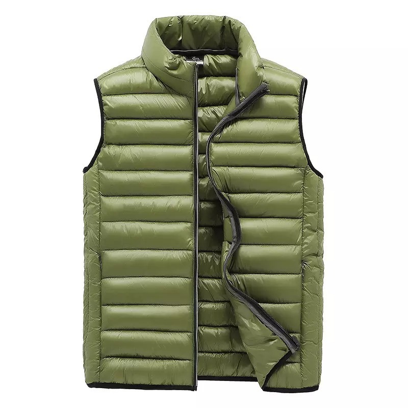 OEM Custom Design Men Latest Fashion Sleeveless Winter Mens Padded Utility Puffer Vest New High Quality